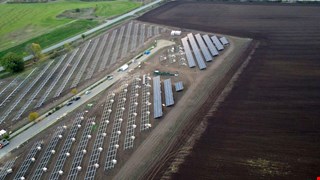 Solarpark Neugattersleben, Baugeschehen Solarpark Neugattersleben, Baugeschehen
