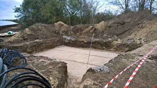 Solarpark Neugattersleben, Baugeschehen Solarpark Neugattersleben, Baugeschehen